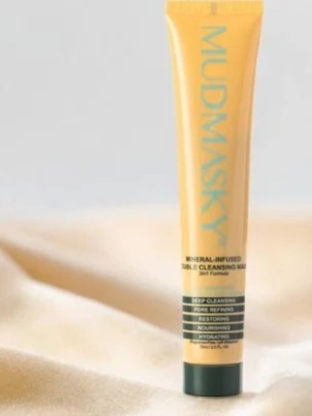 NEW Mudmasky Mineral-Infused Double Cleansing Mask